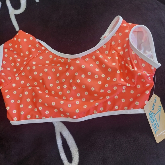 Nwt Thereabouts 2-piece swimsuit medium plus 10.5/12.5 - Picture 3 of 10